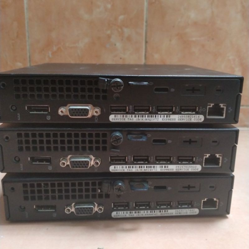 MINI PC DELL OPTIPLEX 3020 I3 4160T RAM 4 GB HDD 500 GB SIAP PAKAI