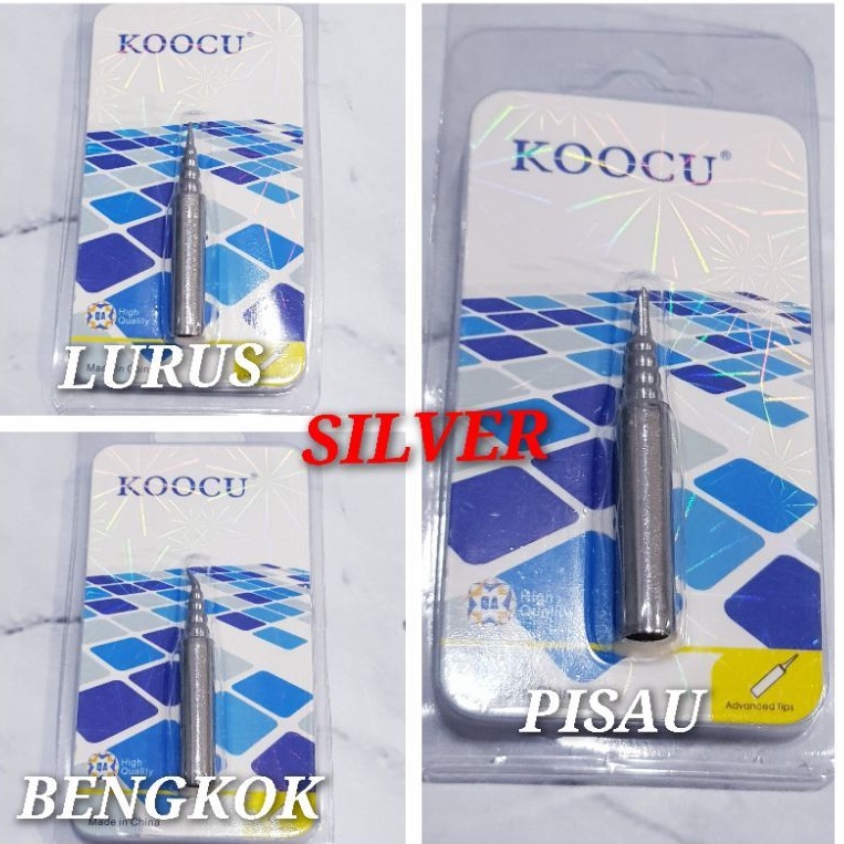 Mata Solder Ulir Koccu Model Lurus Bengkok Pisau