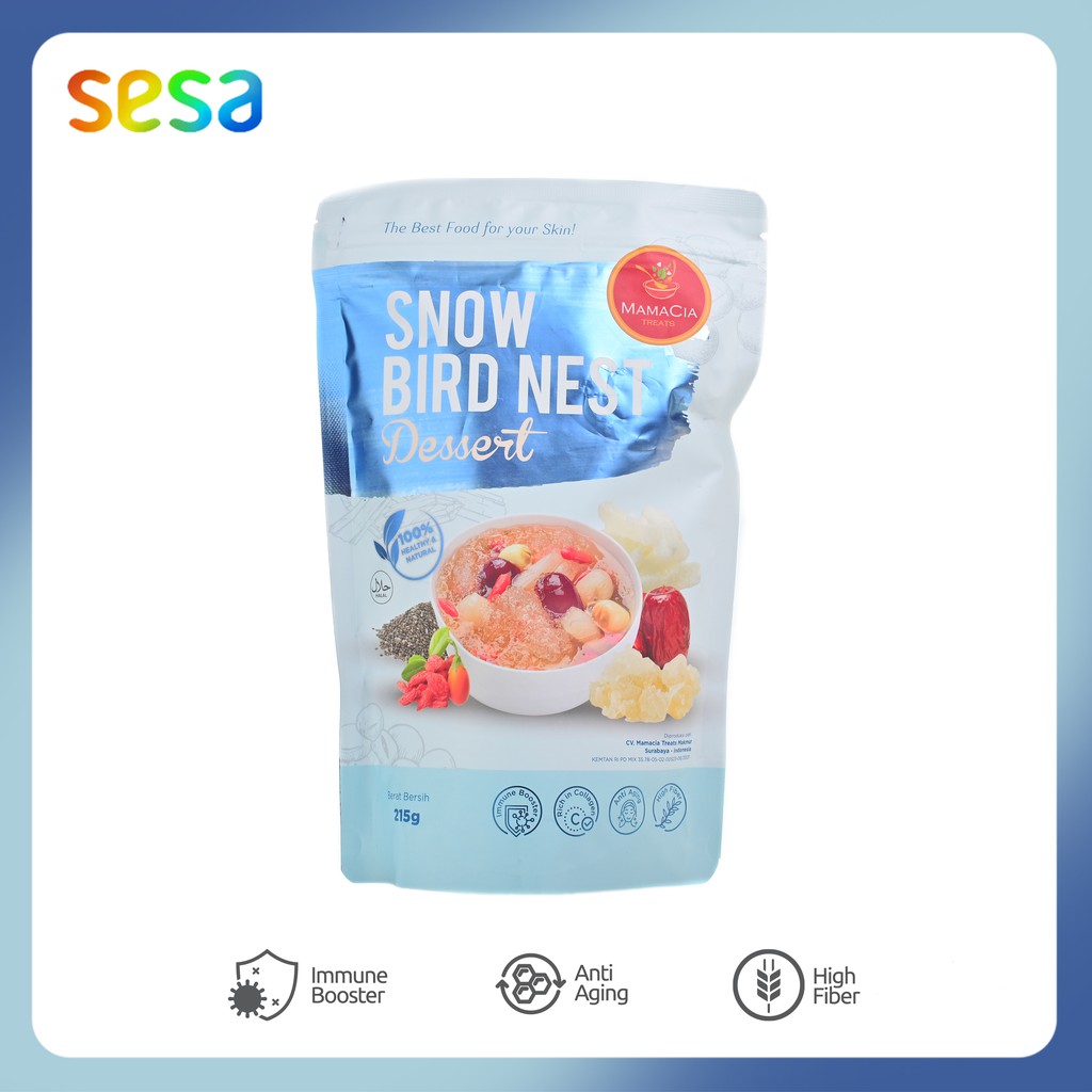 Jual Mamacia Treats Snow Bird Nest Dessert 215 g Shopee Indonesia