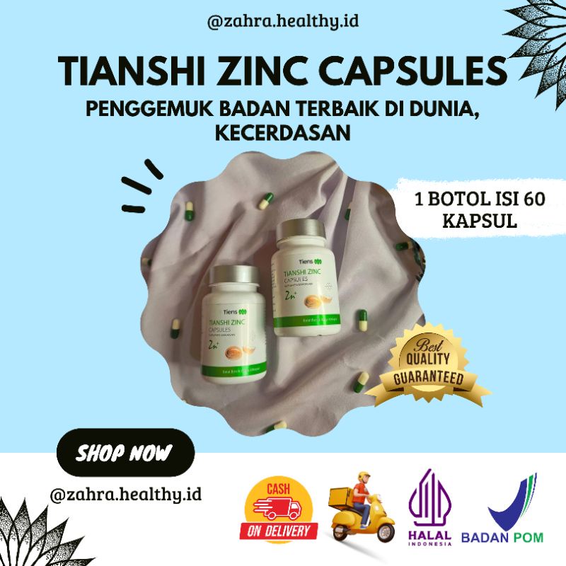 ZINC TIENS | TIENS PENGGEMUK BADAN | PENGGEMUK | NUTRISI ANAK | VITAMIN ANAK | VITAMIN ANAK PENAMBAH