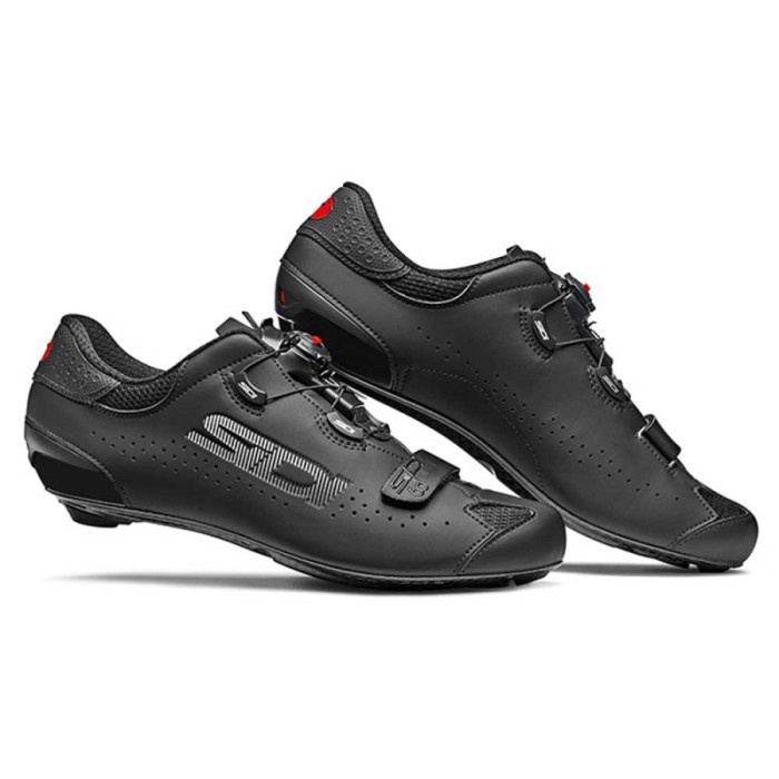 Shoes Sidi Sixty Black Sepatu Cleat Sepeda Roadbike
