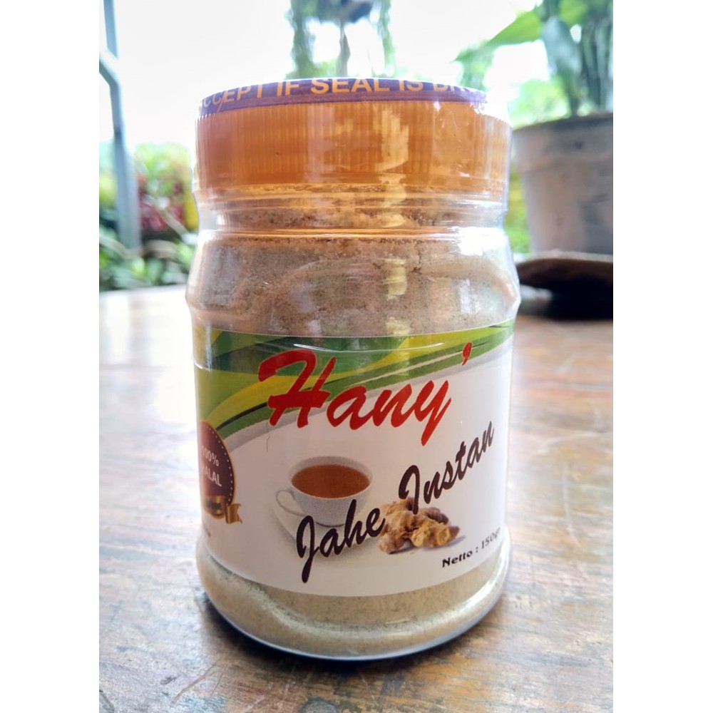 

Hany Jahe Instan kemasan botol 150 gr