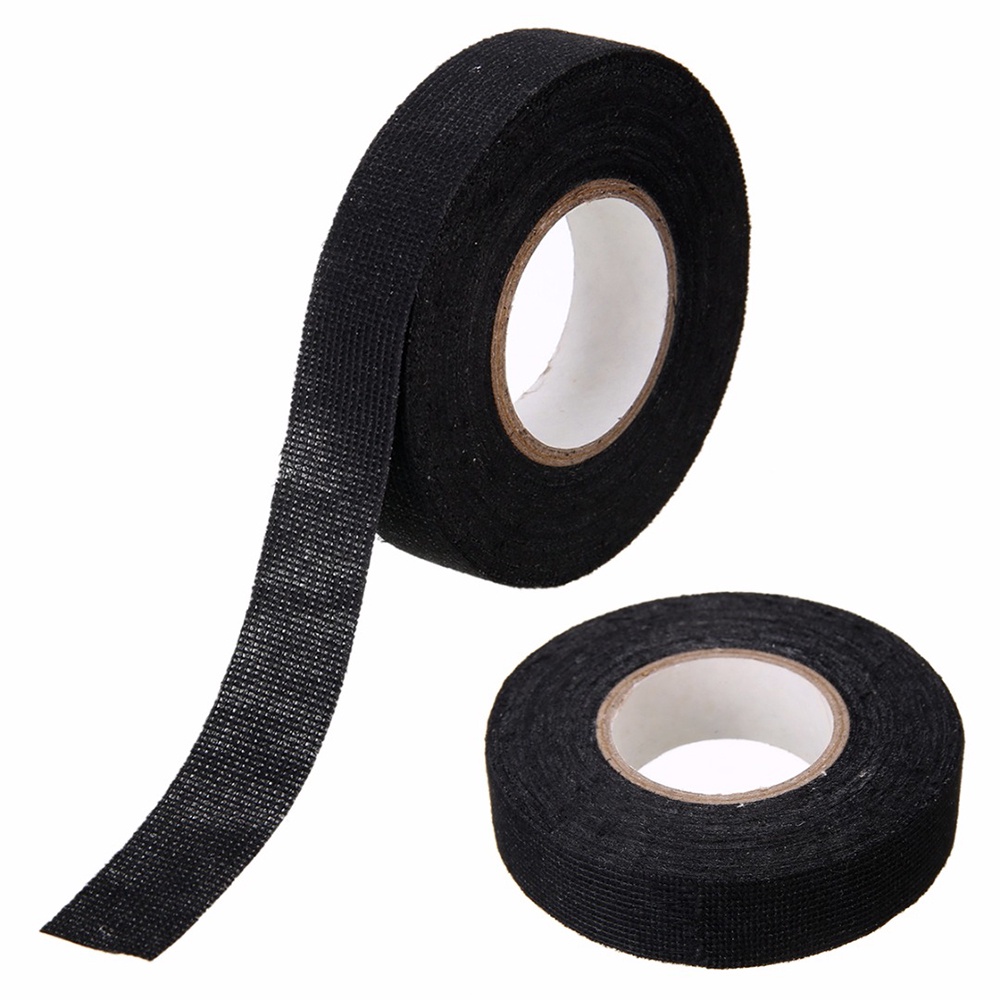 Lakban Kabel Listrik Tahan Panas Adhesive ClothTape Panjang 15M