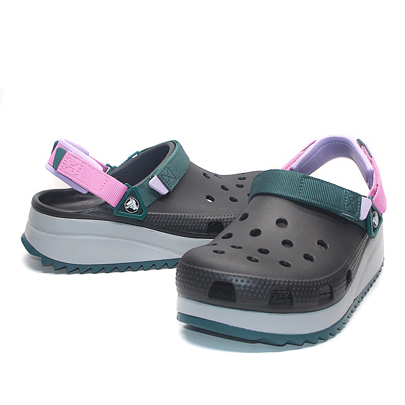 Sandal Crocs New Classic Hiker Clog / Sandal Kasual / Sandal Crocs Unisex / Sandal Karet / Sandal Pria [206772 ]