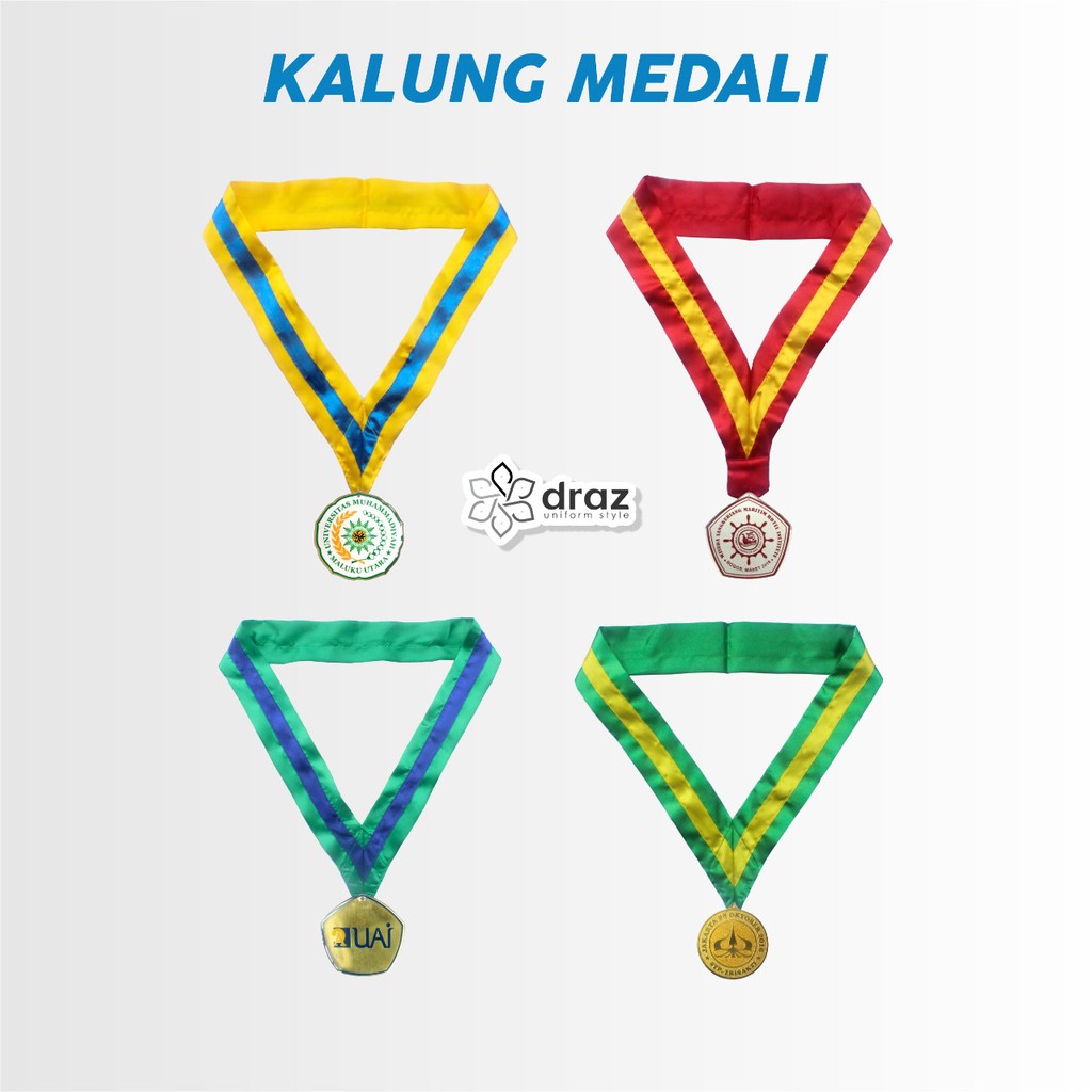 Kalung Medali Wisuda, Gordon Medali Wisuda, Kalung Medali Custom, Gordon Medali Custom