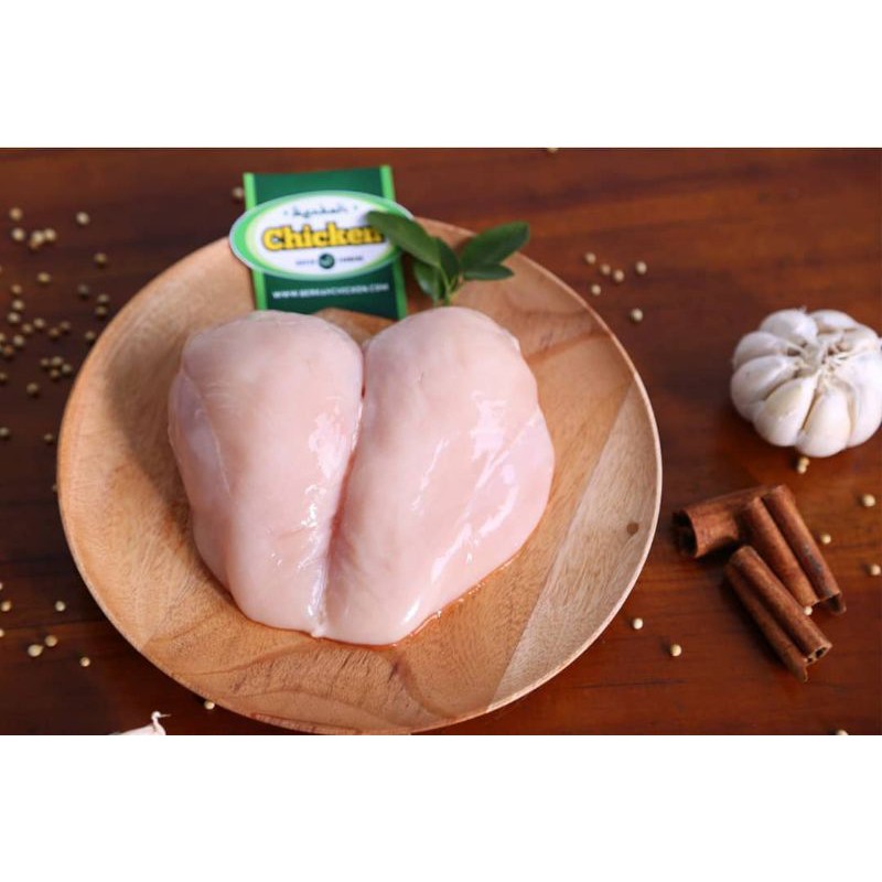 Organic Chicken Ayam Dada Fillet 1 Kg | Ayam Organik Probiotik Potong Bagian Dada Fillet