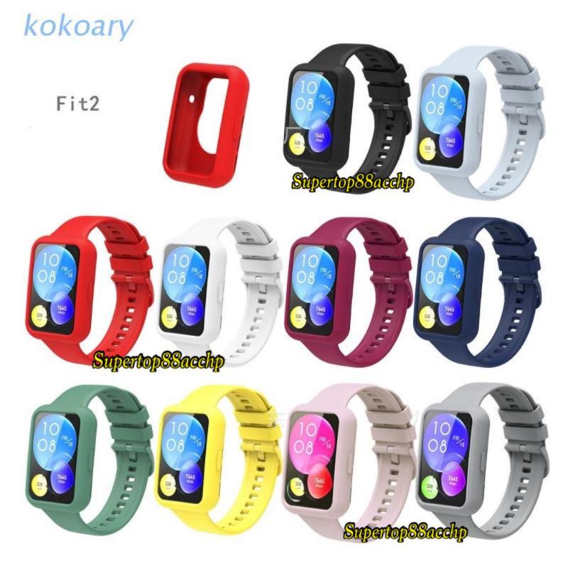 Huawei Watch Fit 2 2022 Casing Solid Tpu Soft Case Armor Shock Cover