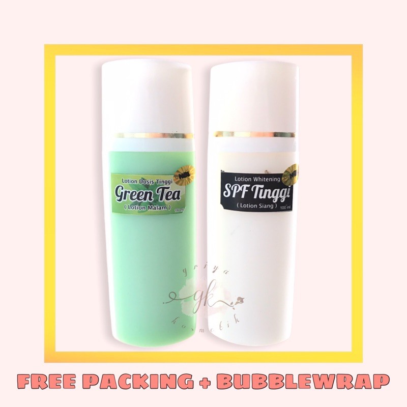 ✨GRIYA✨ Body Lotion Greentea Paket Body Butter Pemutih Hand Body Dosting Handbody Whitening