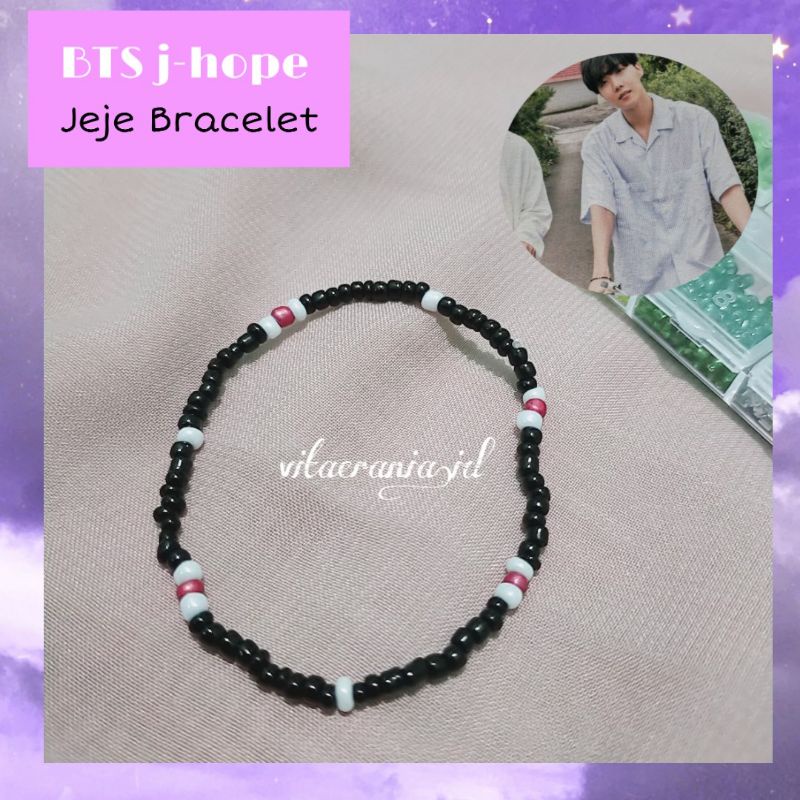 [ jeje bracelet ] jhope bracelet | gelang bts kpop army | gelang bts Season greeting | jung hoseok