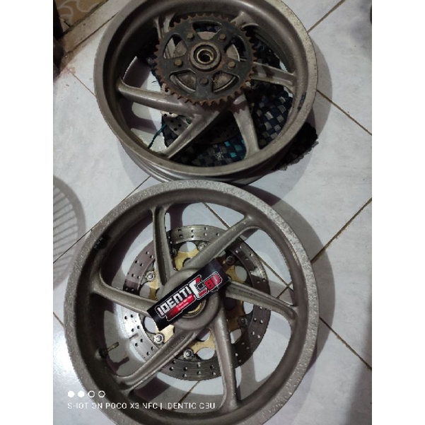 velg grimeca 3inc dan 4inch original