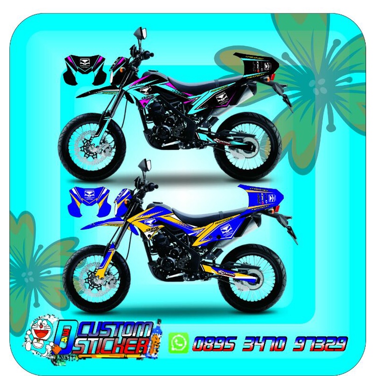 DECAL KLX DTRACKER/DECAL KLX OLD/DECAL KLX GORDON/DECAL KLX BF
