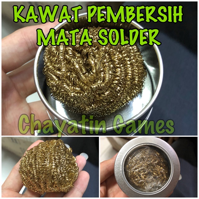 KAWAT PEMBERSIH MATA SOLDER