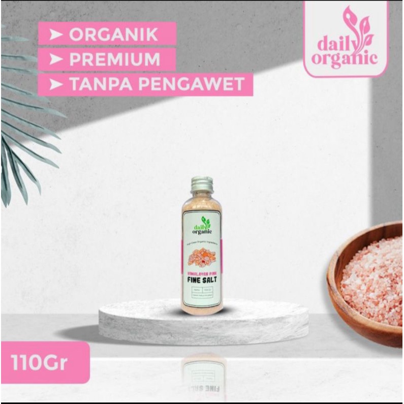 

Himalayan Pink Fine Salt / Garam Himalaya Premium 110gr