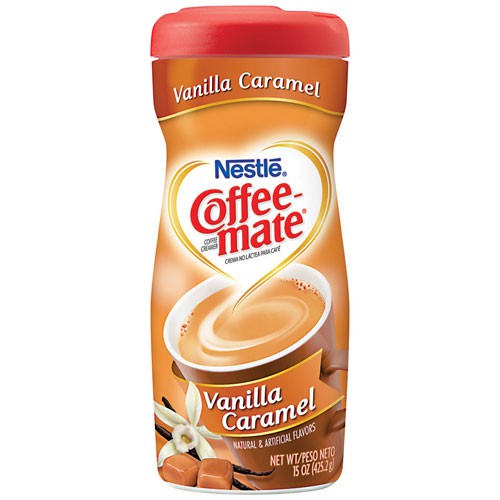 

Nestle Coffeemate Vanilla Caramel 15oz/each