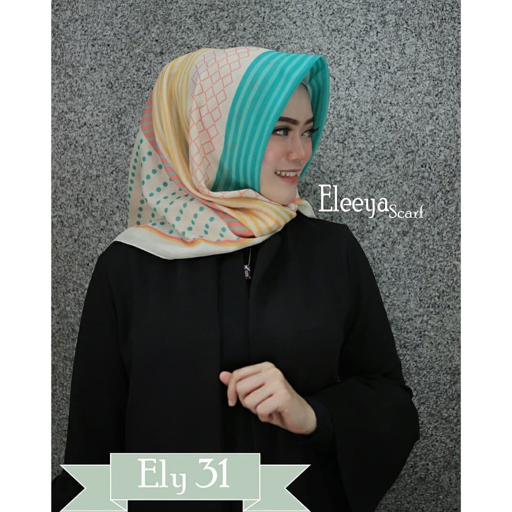 HIJAB SEGIEMPAT ii Eleeya Scarf ELY 31