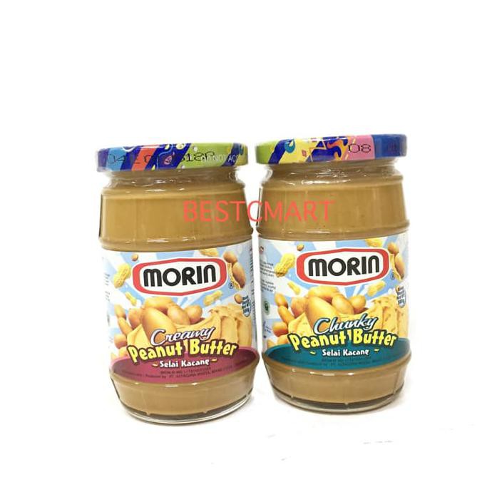 

MORIN CREAMY & CHUNKY PEANUT BUTTER 300 GR ( SELAI ) - CREAMY