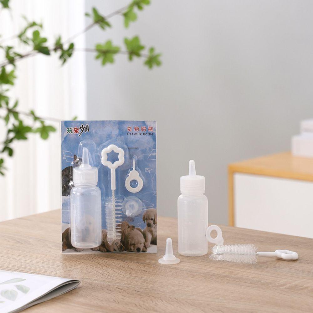 Suyo Pet Feeding Bottle Kits Rabbits Puppy Newborn Mini Nipple Pengganti Kitten Botol Susu