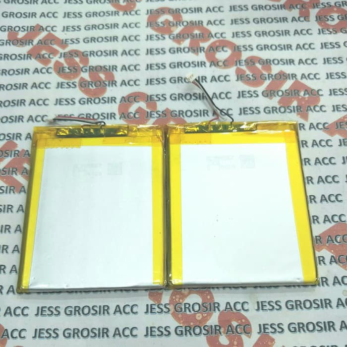 Baterai Battery Original ERRLY Universal Baterai Ukuran Panjang 5.4 cm Tinggi 6.9 cm 3 Kabel