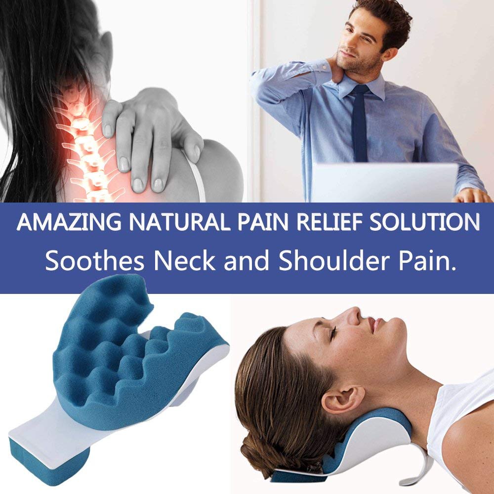 Bantal Relaksasi Leher Punggung Cervical Neck Pain Relief