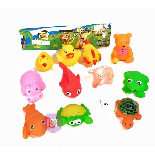

Magic Vynil Binatang Campur Karet Isi 12 Pcs