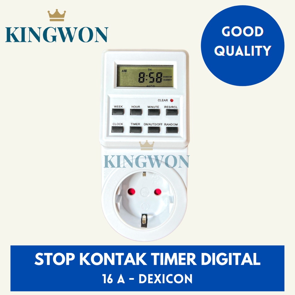 STOP KONTAK LISTRIK DIGITAL TIMER SWITCH STOPKONTAK TIMER OTOMATIS