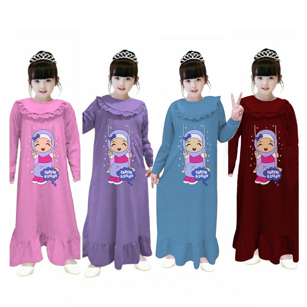 YMF - Gamis Anak Neici Cantik &amp; Soleh