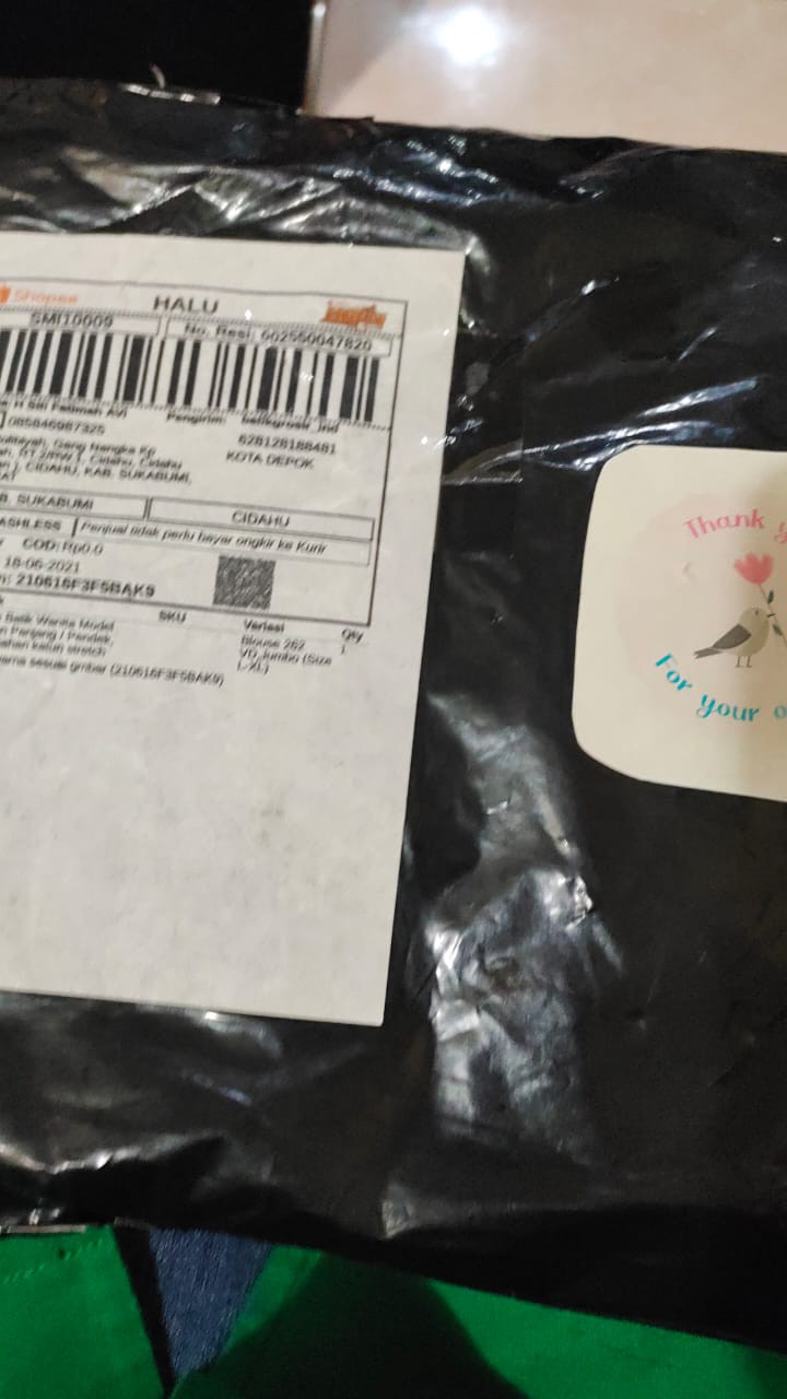 Atasan Blouse Batik Wanita Model Kimono Lengan Panjang / Pendek, 262/267 Vd# Bahan Katun Stretch