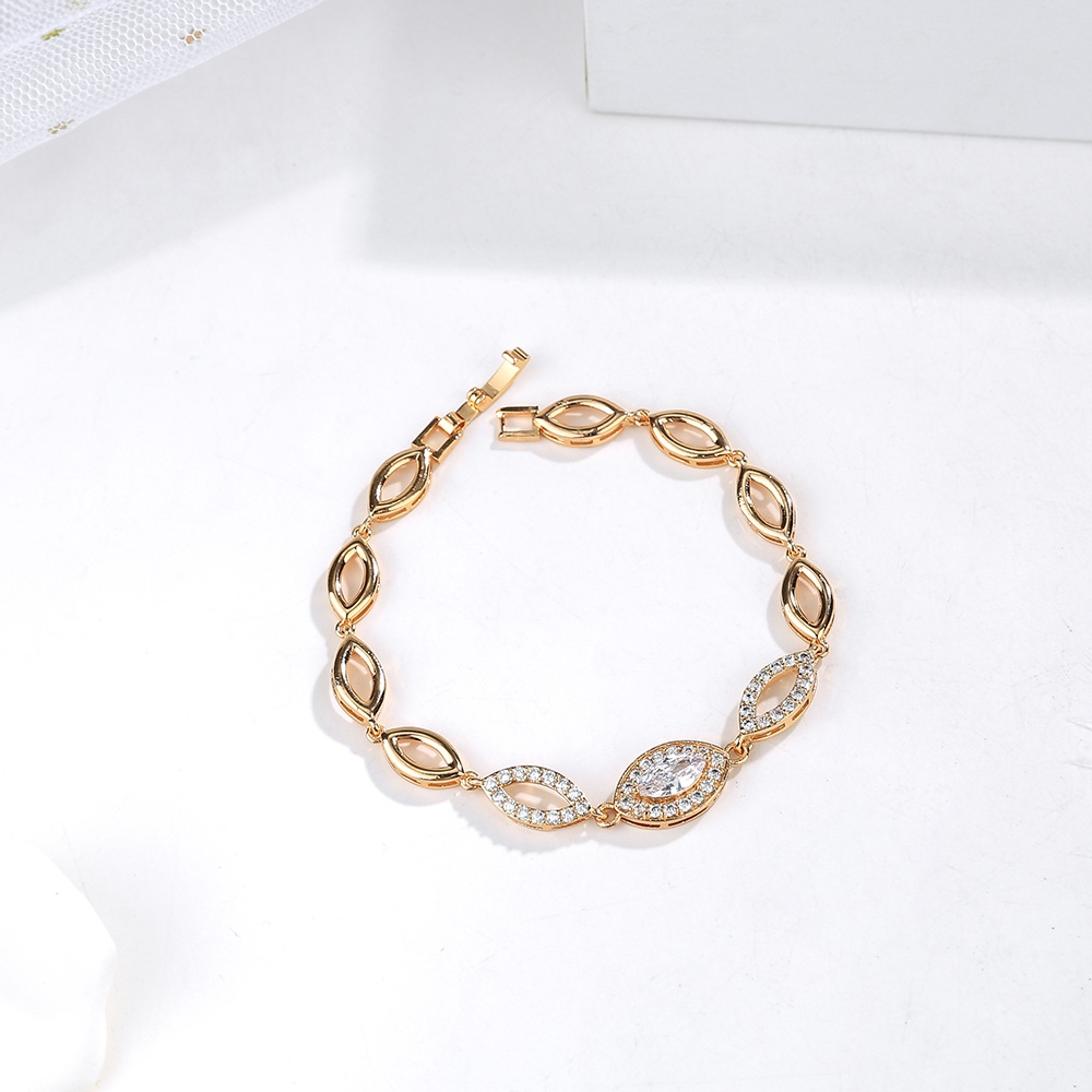 ✨Gelang Serut Wanita Titanium Anti Karat Korean Style Rantai Mewar Aksesoris Rose Gold Bracelet D227