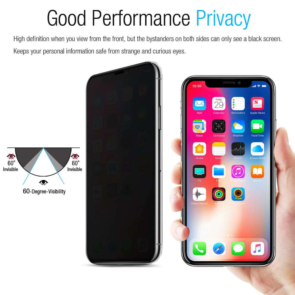 High Privacy Tempered Glass Anti-Spy Full Screen For iPhone All Type Series 6S 6+ 7 8 SE 7+ 8+ X XS XR XSMAX 11 12 13 Mini Pro Promax