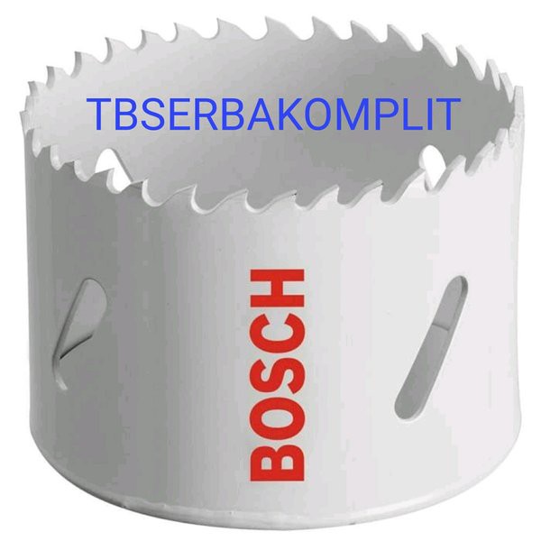 Bosch Holesaw 57mm Matabor Hole Saw Bi-Metal 57 mm Mata Bor Kayu PVC Besi Alumunium Aluminium