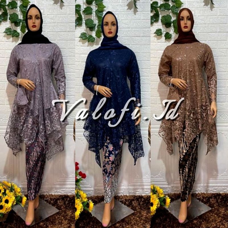 SETELAN KEBAYA AZALEA BUSUI > KEBAYA MODERN / KEBAYA REMAJA / KEBAYA FAVORITE / KEBAYA BROKAT / KEBA