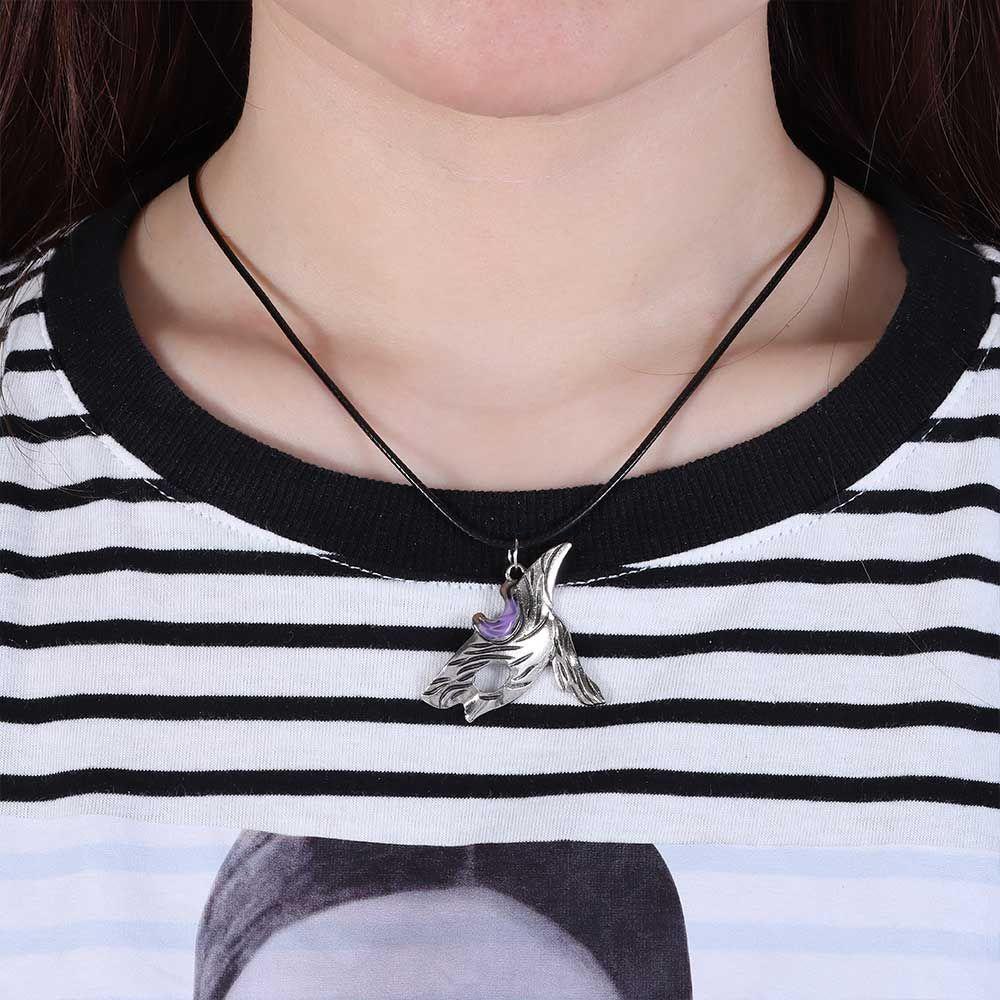 Suyo 2Pcs Kalung Klasik Puzzle Perhiasan Pemburu Abadi