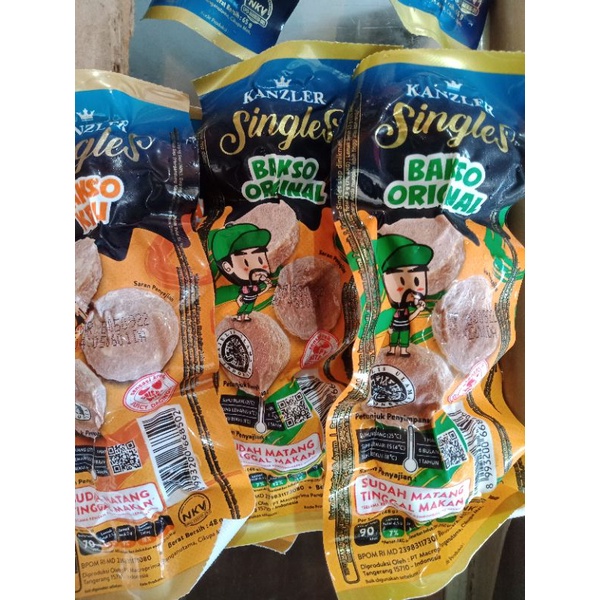 

Kanzler Singles Bakso 1 Bungkus isi 3 48gr