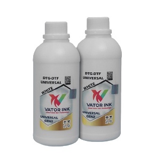 TINTA VATOR UNIVERSAL GEN 2 WHITE | TINTA SABLON DTG DTF DST | TINTA DTF DTG