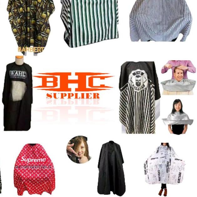 KIP WAHL KAIN KEP BARBERSHOP / BARBER CAPE WAHL / SELIMUT PANGKAS RAMBUT / KAIN PANGKAS RAMBUT