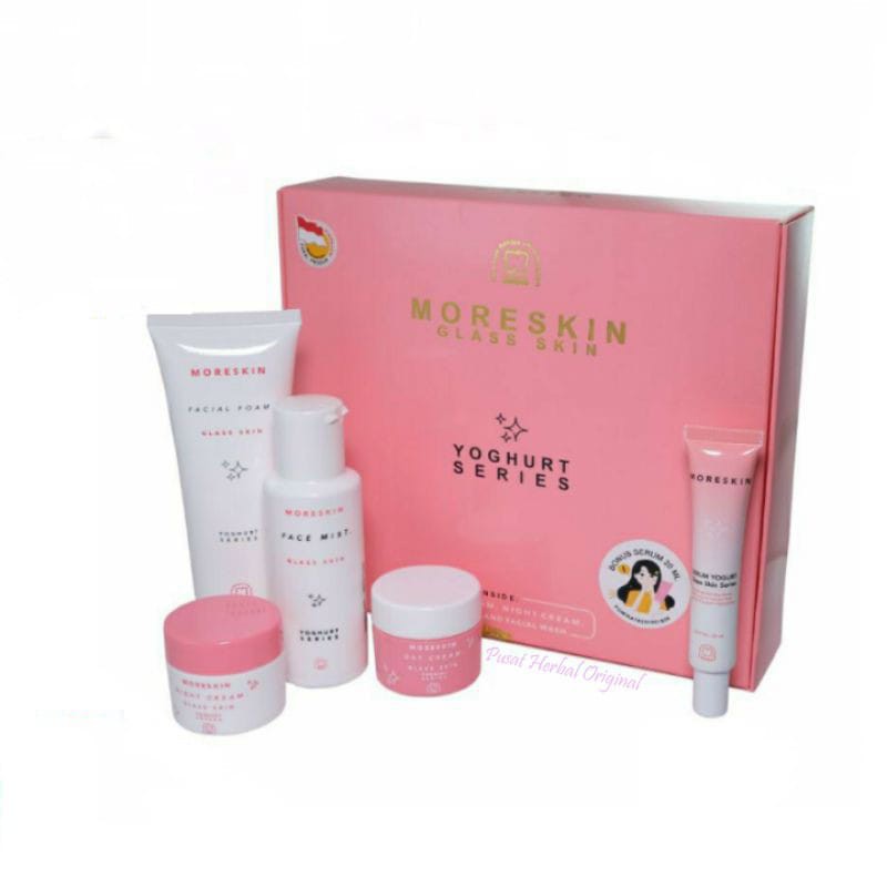 PAKET MORESKIN GLASKIN - MORESKIN GLASKIN PAKET - ORIGINAL NASA - KEMASAN TERBARU DENGAN SERUM