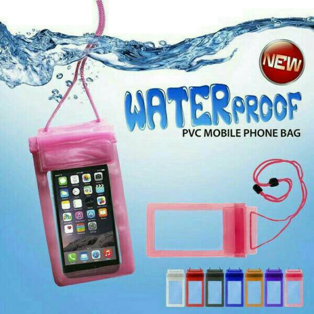 Termurah cover waterproof handphone smartphone  / anti air anti basah