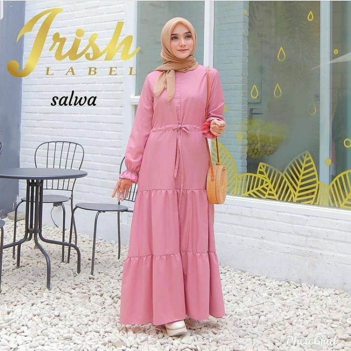 Gamis Jumbo Terbaru Murah Gamis Lebaran Busui Baju S7O5 Baju Kondangan Jumbo Dewasa Premium Dress Ho