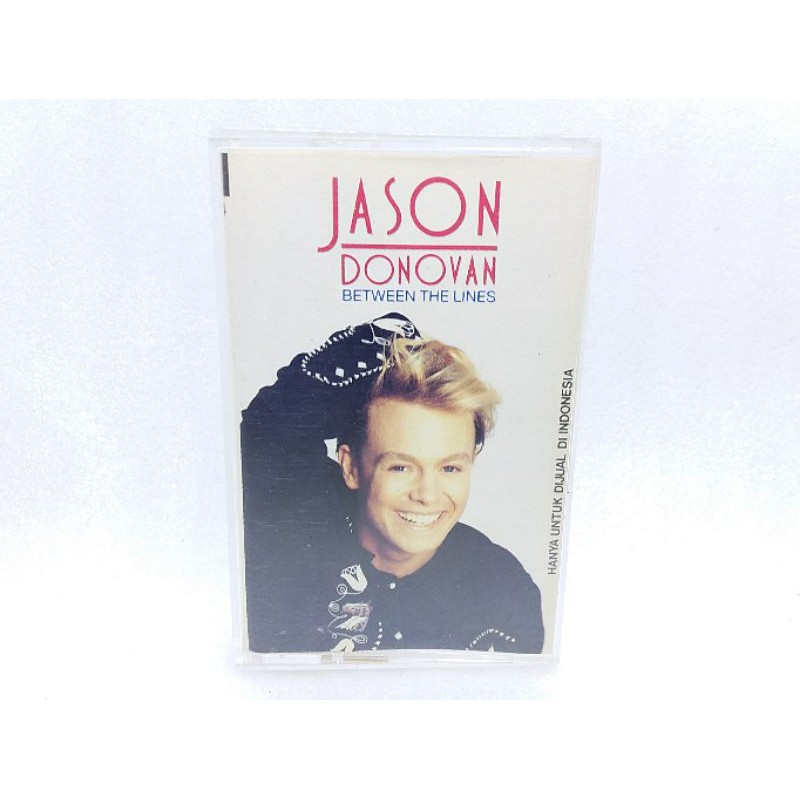 Kaset pita Jason donovan - between the lines