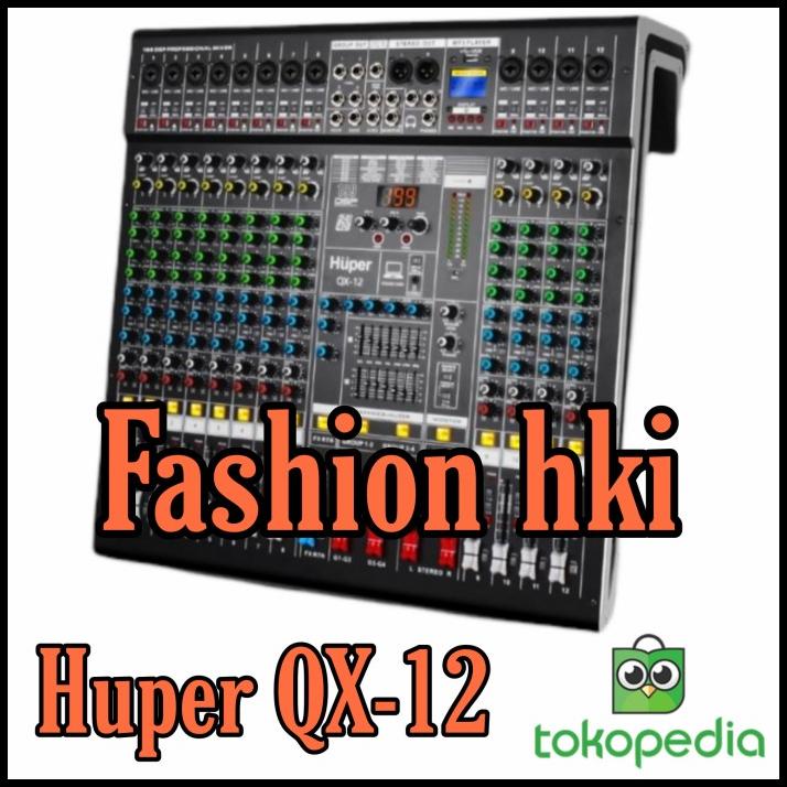 Huper Qx12 Qx 12 Mixer Huper Qx 12 Qx12 Mixer Huper 12 Channel Ori