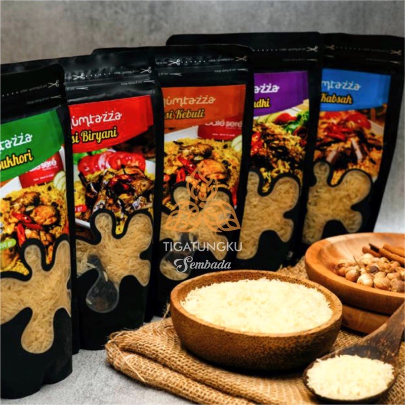 

Paket 5 Varian - Kebuli Biryani Mandhi Kabsah Bukhori