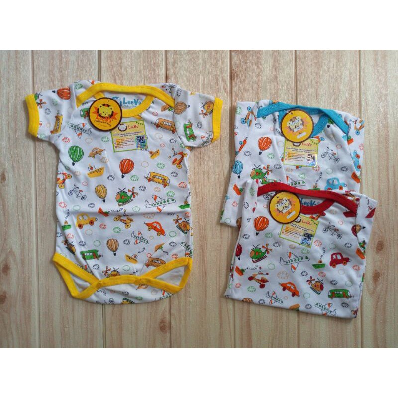 Baju bayi jumper bayi jumper segitiga Leeva SNI