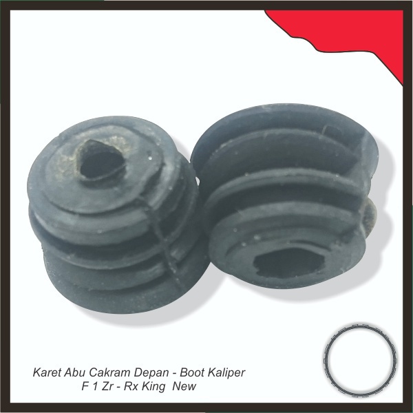 Karet Abu Cakram Depan - Boot Kaliper F 1 Zr - Rx King  New
