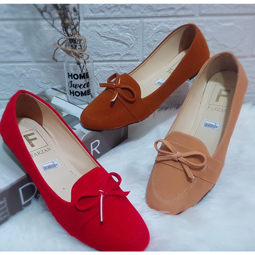 BIG SALE RAMADHAN REAL PICT FLATSHOES WANITA MWN 04