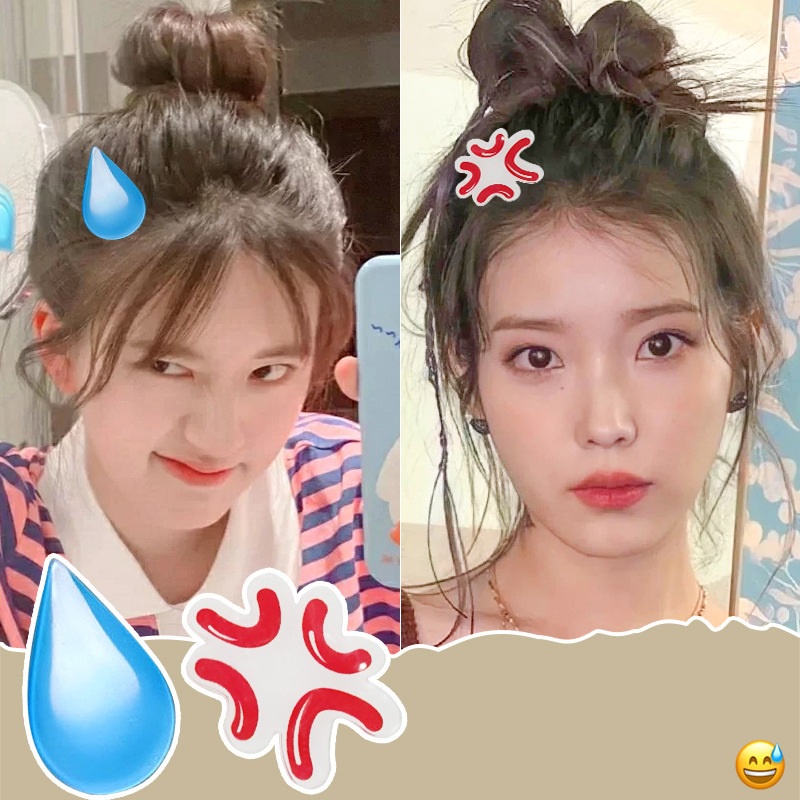 ☛TK☚ R566 Jepit Rambut Motif Emoji Gaya Korea Untuk Wanita Cod JAKARTA