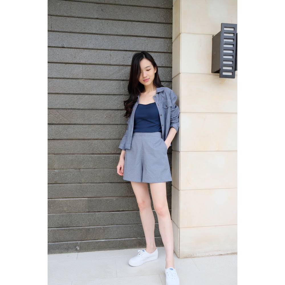 S-0152 Set Short Pants with Tank Top-3