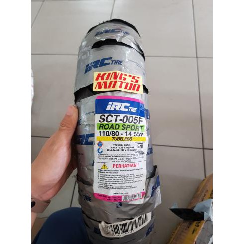 New Ban Depan Aerox 155 110/80-14 Irc Original Produk Segera Dapatkan