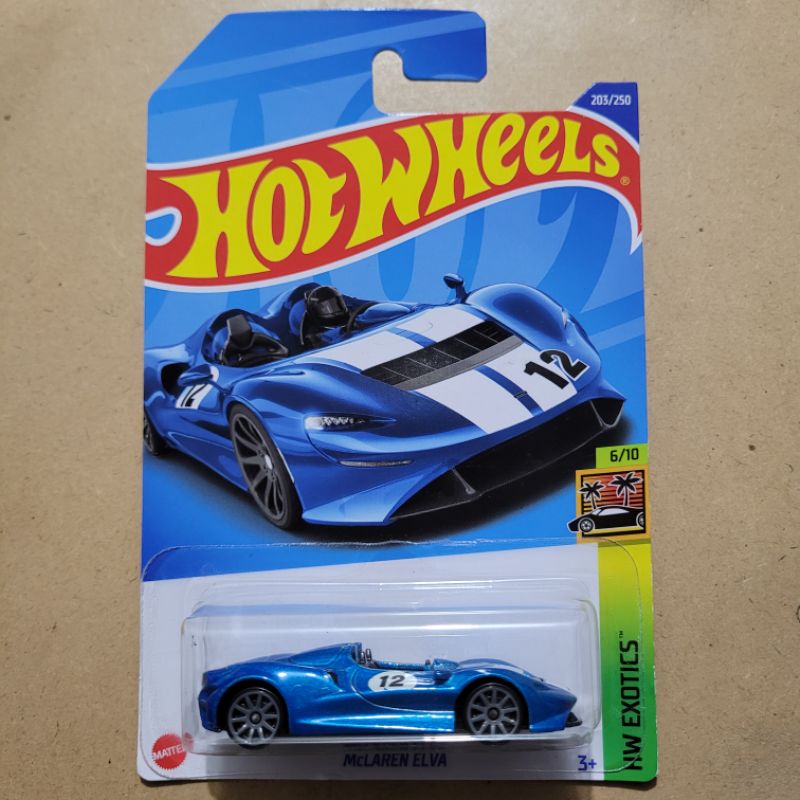HOT WHEELS MCLAREN ELVA / HW EXOTICS [ BLUE ]