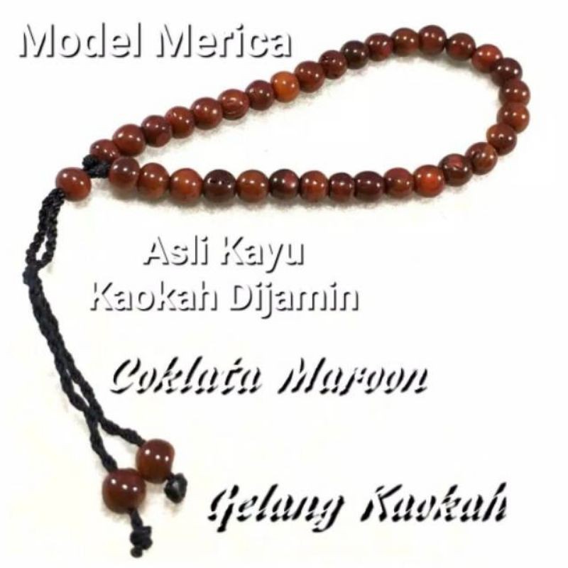 Gelang Kokka/Kaoka/Fukaha Motif Marjan Dll-Merica Dewasa Coklat