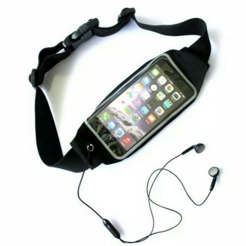 Sport Waist Band Armband Pinggang waterproof tas pinggang olahraga